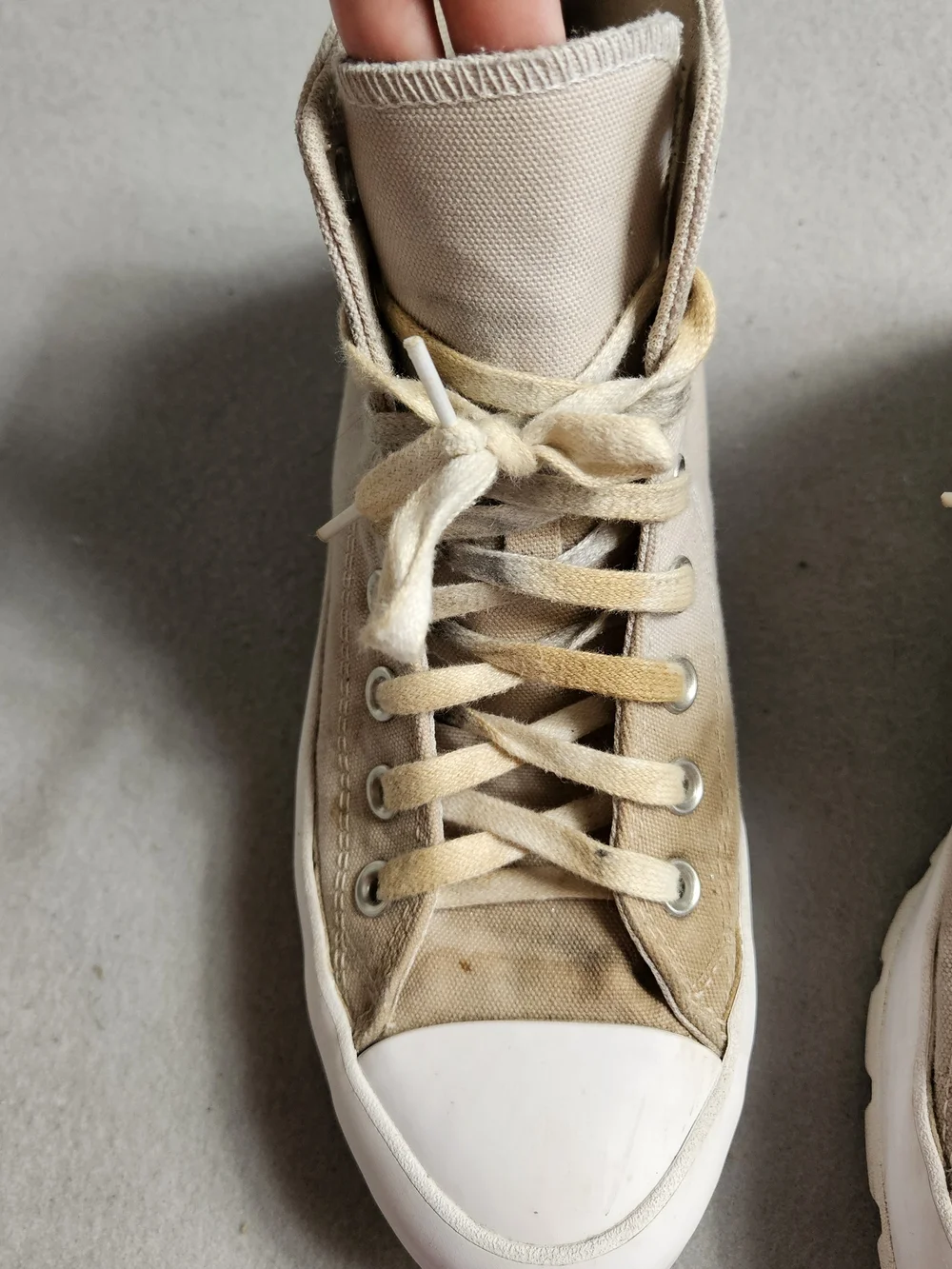 Converse Chuck Taylor All Star Lugged High Top Desert Sand Platform Size 9.5 - Picture 7 of 15